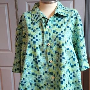 Nat Nast Button Down Shirt